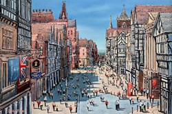 Chester by Phillip Bissell - Original Painting on Box Canvas sized 36x24 inches. Available from Whitewall Galleries
