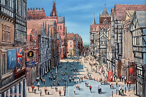 Chester by Phillip Bissell - Original Painting on Box Canvas